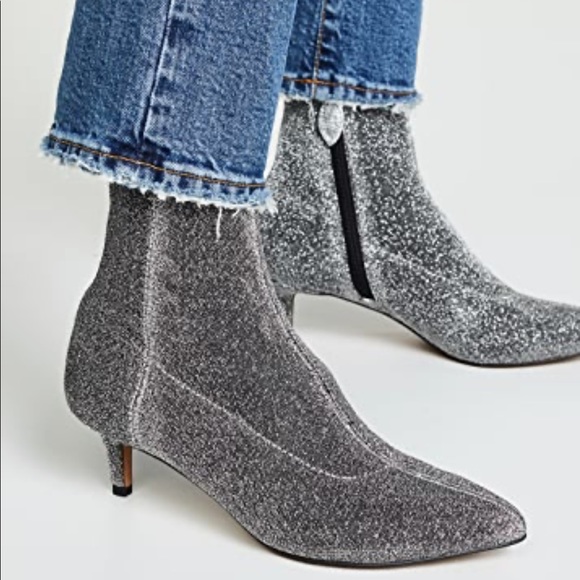 rebecca minkoff sayres kitten heel booties
